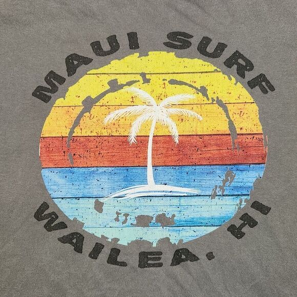 Maui Surf Wailea Hawaii Shirt M - Picture 2 of 2